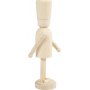 Figuur met voet - hout