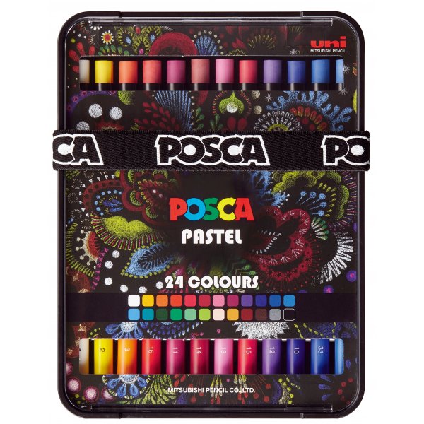 Posca KPA-100 - Pastel - 24 st