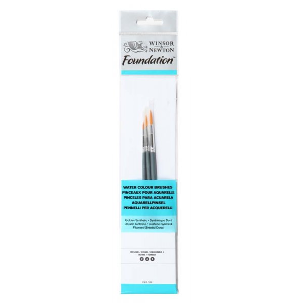 Synthetische penselenset W&N Foundation Watercolour - Nr. 10