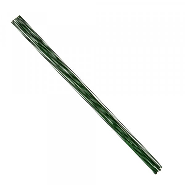 Metaaldraad om te binden 0,80 mm / 28 cm - groen 20-pack