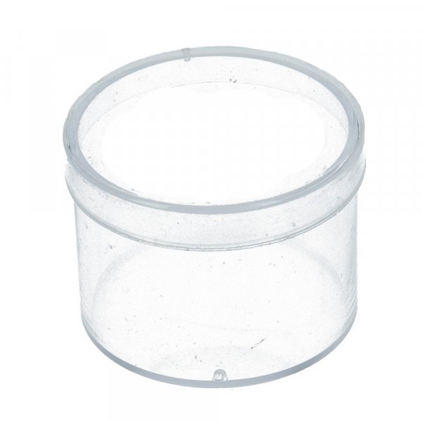 Kunststof bakje Rond - 4x3 cm