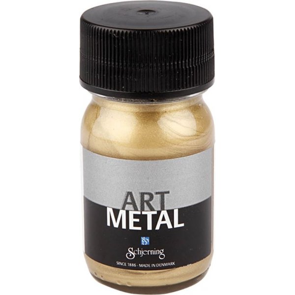 Art Metal Colour - licht goud - 30 ml