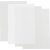 Krimpfolie - Glanzend transparant - mat transparant - Mat wit - 4 vellen