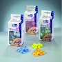 MosaixSoft - glasmozaek 8 - 25 mm - blauw 200 g ~ 140 st.