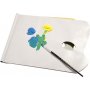 Wegwerppalet - wit - 31 x 23 cm - 40 vellen