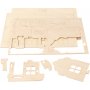 3D-bouwfiguur - Huis met terras